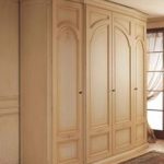 almari modern 4 pintu terbaru minimalis kayu jati