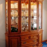 bufet hias cantik minimalis kayu jati