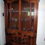 bufet hias mewah minimalis kayu jati