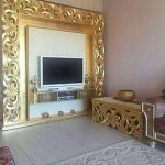 bufet tv biground figura dinding mewah kayu jati