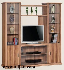 Bufet Tv Minimalis Modern Kayu Jati Asli