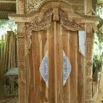 gebyok pintu rumah model terbaru ukir majapahit