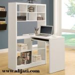 meja belajar anak model rak buku