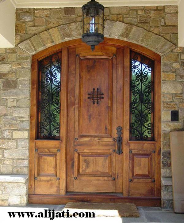 pintu rumah desain belanda kayu jati