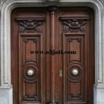 pintu rumah kuno klasik kayu jati