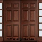 pintu rumah modern kayu jati klasik