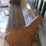 bangku gereja model terbaru minimalis kayu jati